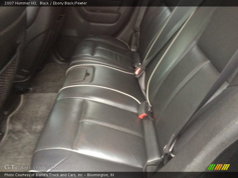 Black / Ebony Black/Pewter 2007 Hummer H3