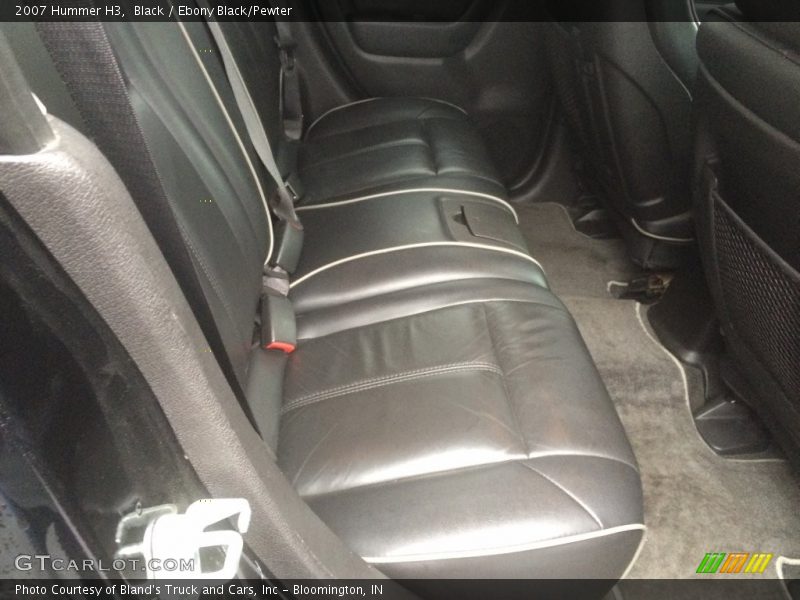 Black / Ebony Black/Pewter 2007 Hummer H3
