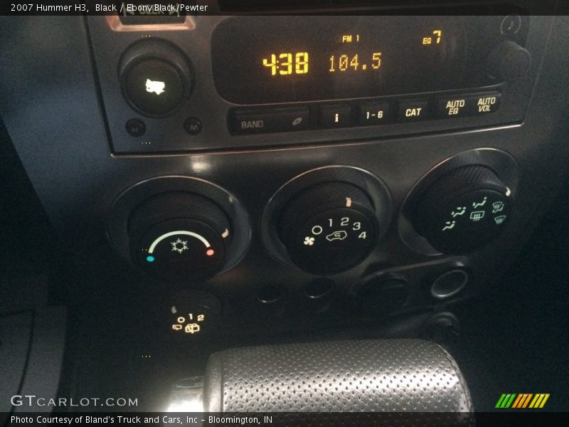 Black / Ebony Black/Pewter 2007 Hummer H3