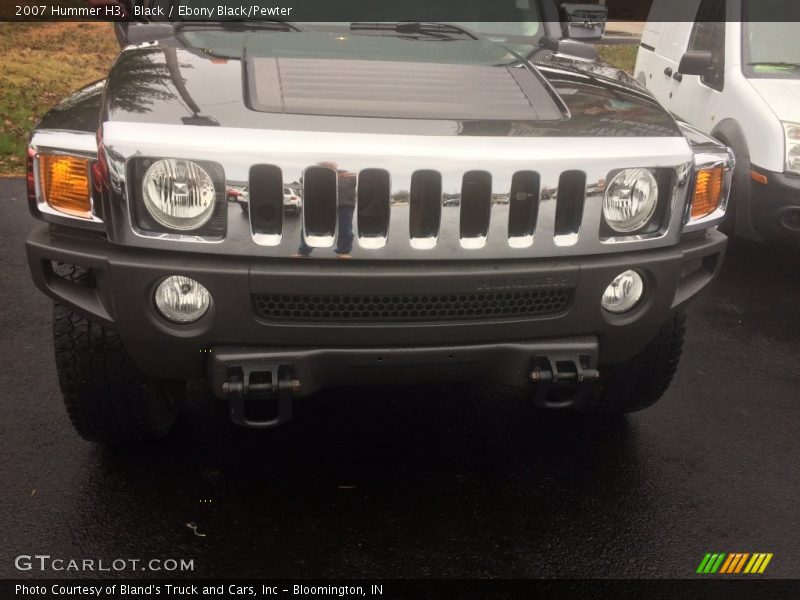 Black / Ebony Black/Pewter 2007 Hummer H3