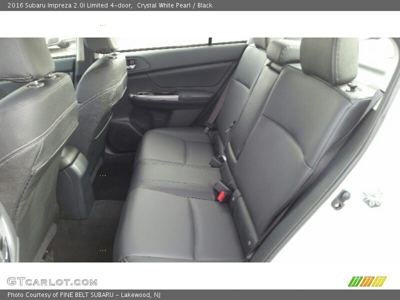 Crystal White Pearl / Black 2016 Subaru Impreza 2.0i Limited 4-door
