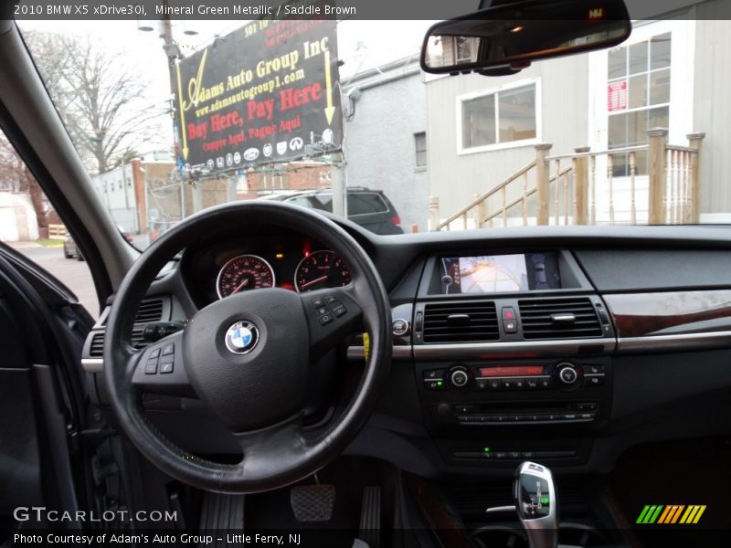 Mineral Green Metallic / Saddle Brown 2010 BMW X5 xDrive30i