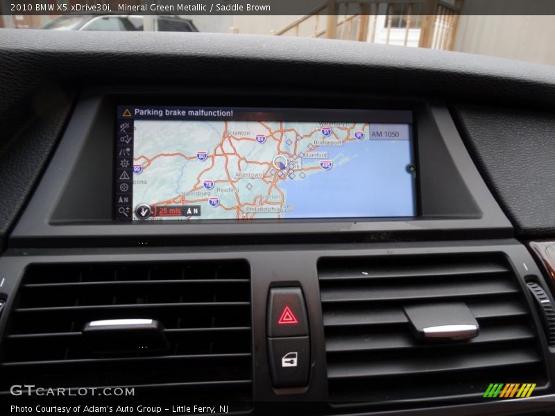 Mineral Green Metallic / Saddle Brown 2010 BMW X5 xDrive30i