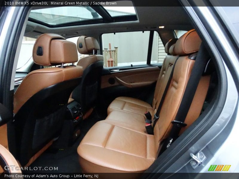 Mineral Green Metallic / Saddle Brown 2010 BMW X5 xDrive30i