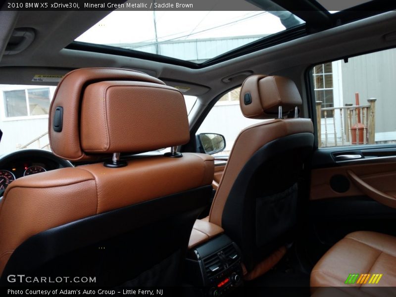 Mineral Green Metallic / Saddle Brown 2010 BMW X5 xDrive30i