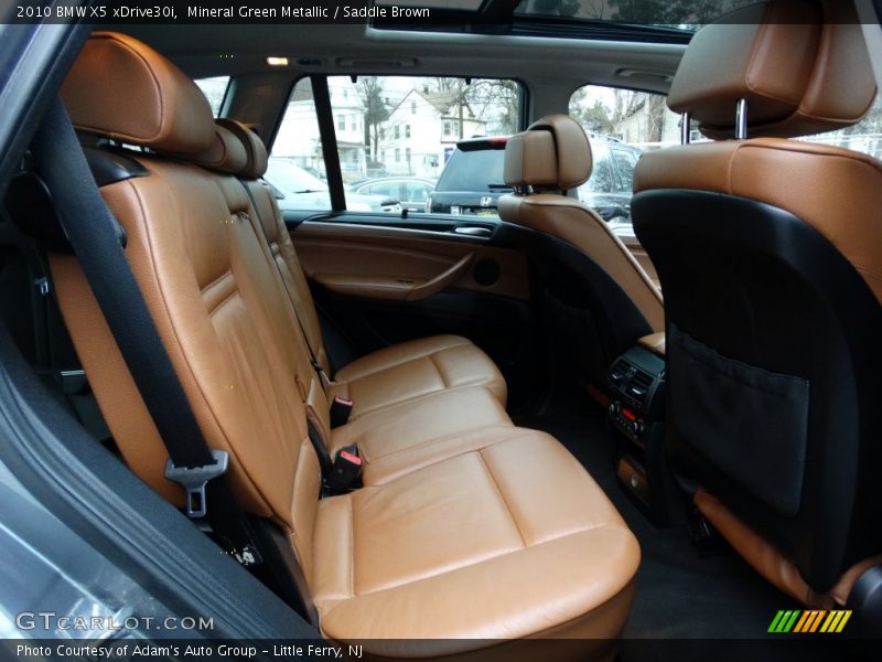 Mineral Green Metallic / Saddle Brown 2010 BMW X5 xDrive30i