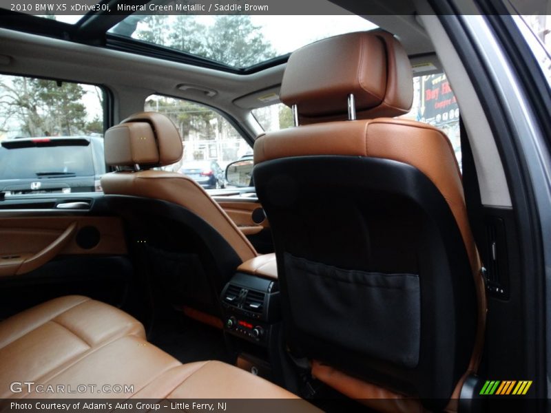 Mineral Green Metallic / Saddle Brown 2010 BMW X5 xDrive30i
