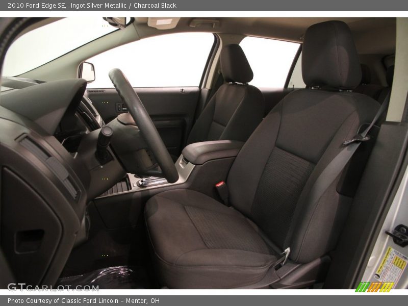 Ingot Silver Metallic / Charcoal Black 2010 Ford Edge SE