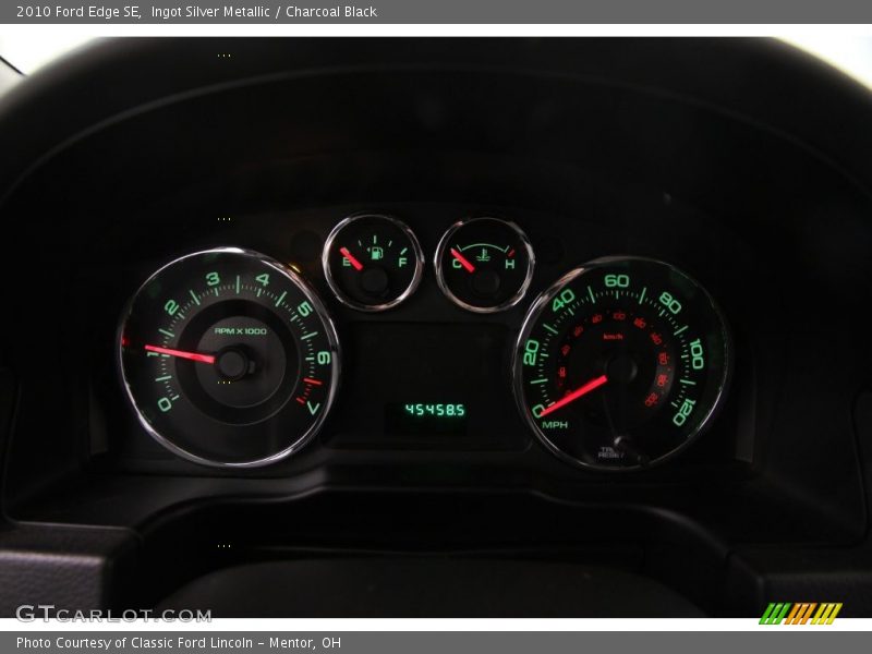 Ingot Silver Metallic / Charcoal Black 2010 Ford Edge SE