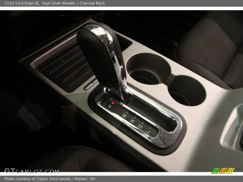 Ingot Silver Metallic / Charcoal Black 2010 Ford Edge SE