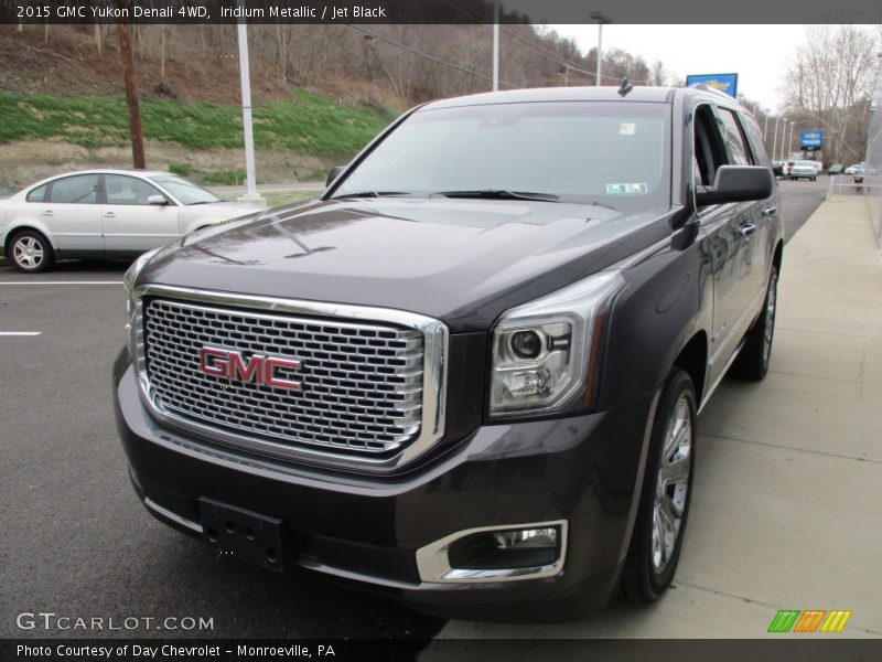 Iridium Metallic / Jet Black 2015 GMC Yukon Denali 4WD