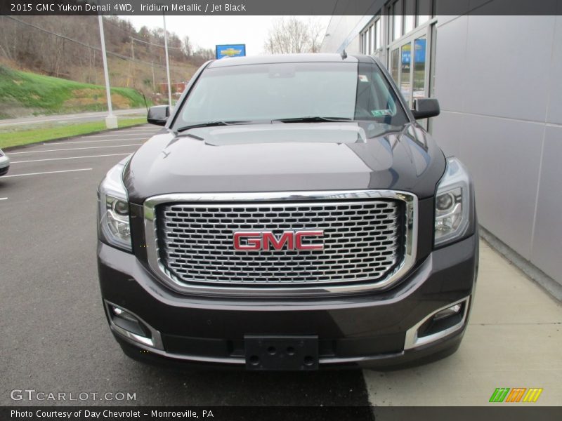 Iridium Metallic / Jet Black 2015 GMC Yukon Denali 4WD