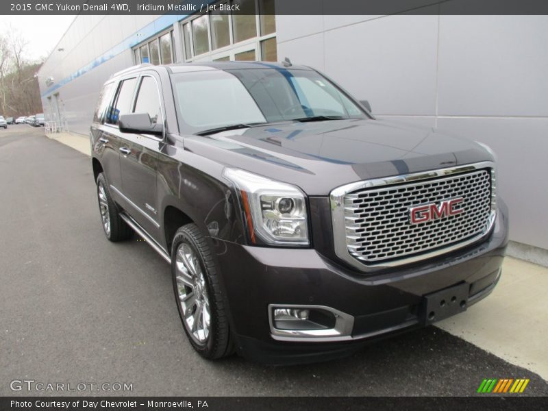 Iridium Metallic / Jet Black 2015 GMC Yukon Denali 4WD