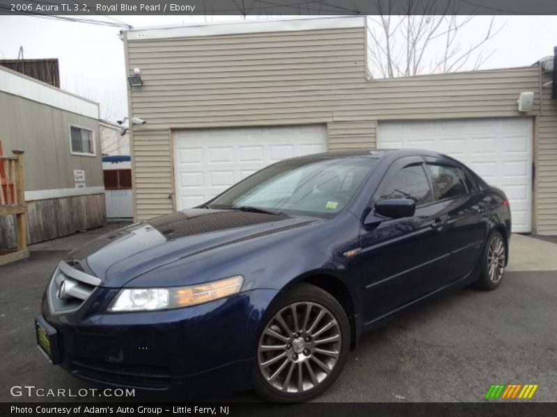 Royal Blue Pearl / Ebony 2006 Acura TL 3.2