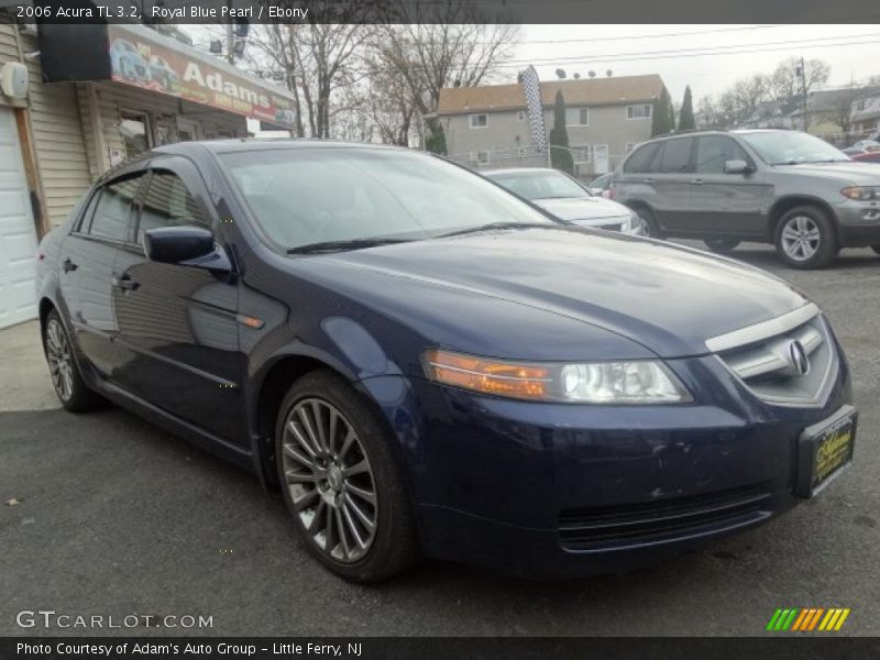 Royal Blue Pearl / Ebony 2006 Acura TL 3.2