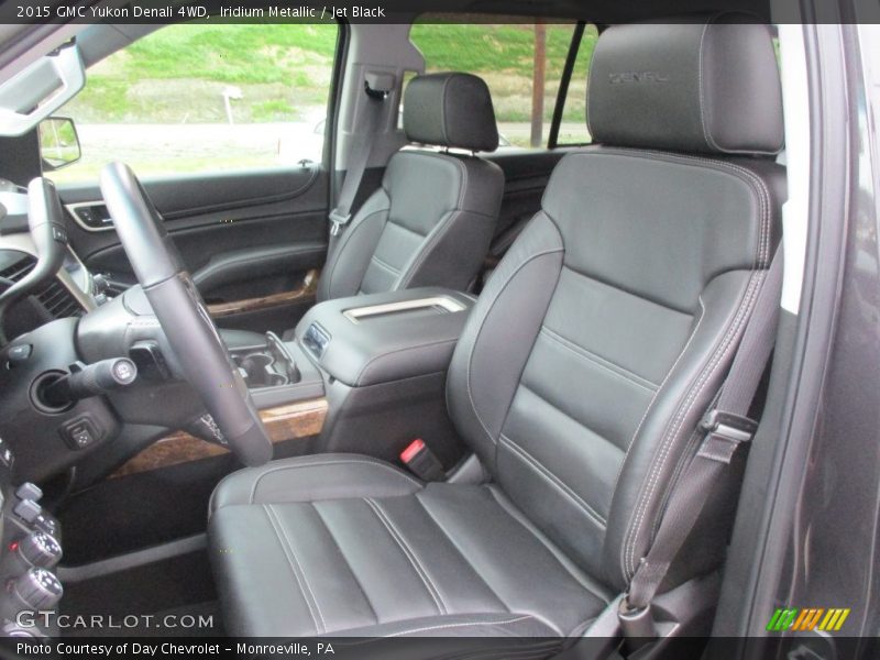 Iridium Metallic / Jet Black 2015 GMC Yukon Denali 4WD