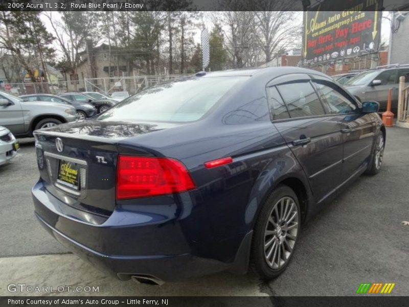 Royal Blue Pearl / Ebony 2006 Acura TL 3.2