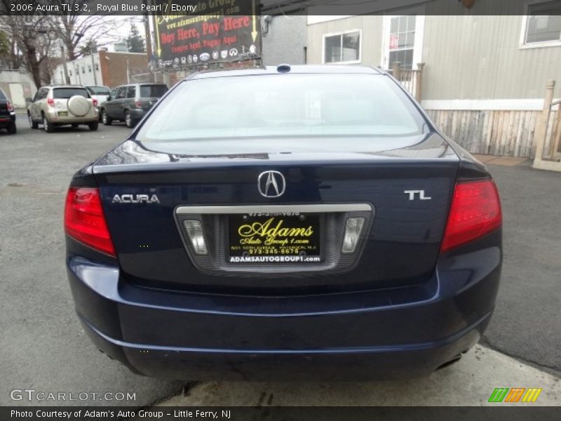 Royal Blue Pearl / Ebony 2006 Acura TL 3.2