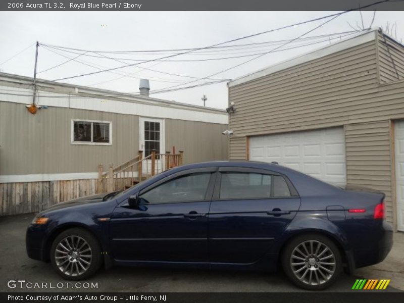 Royal Blue Pearl / Ebony 2006 Acura TL 3.2