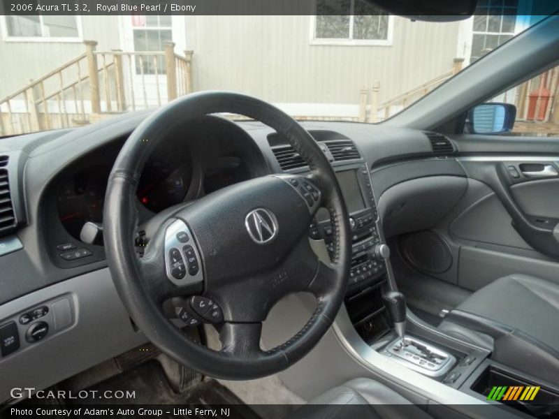 Royal Blue Pearl / Ebony 2006 Acura TL 3.2