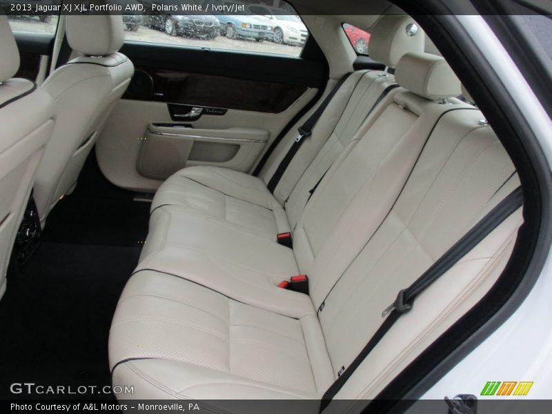 Polaris White / Ivory/Jet 2013 Jaguar XJ XJL Portfolio AWD