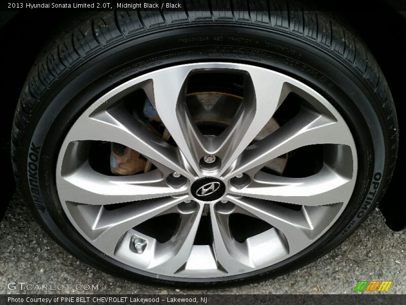 Midnight Black / Black 2013 Hyundai Sonata Limited 2.0T