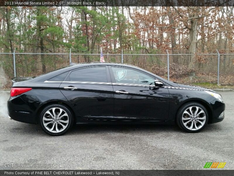 Midnight Black / Black 2013 Hyundai Sonata Limited 2.0T