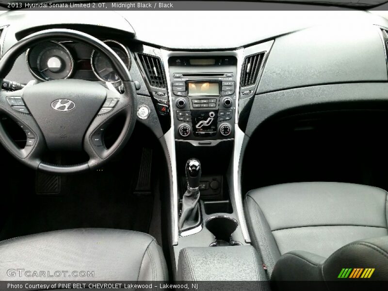 Midnight Black / Black 2013 Hyundai Sonata Limited 2.0T