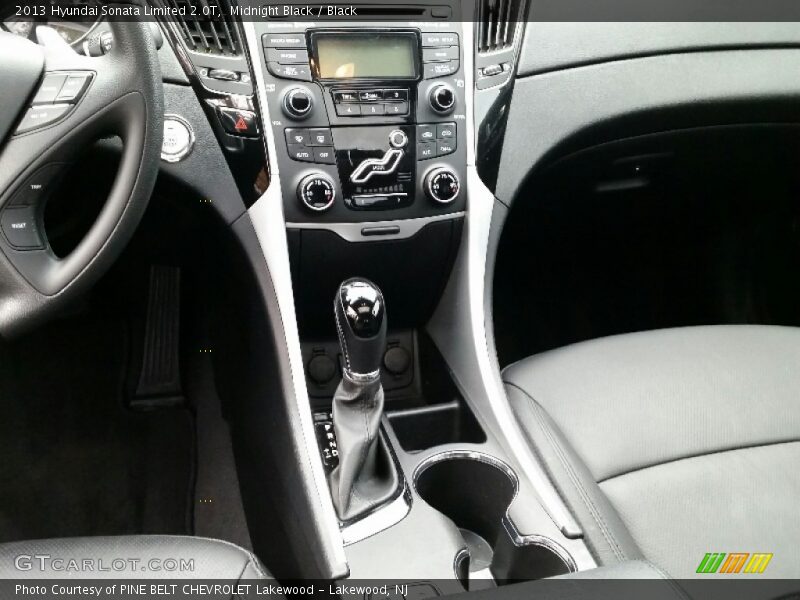 Midnight Black / Black 2013 Hyundai Sonata Limited 2.0T