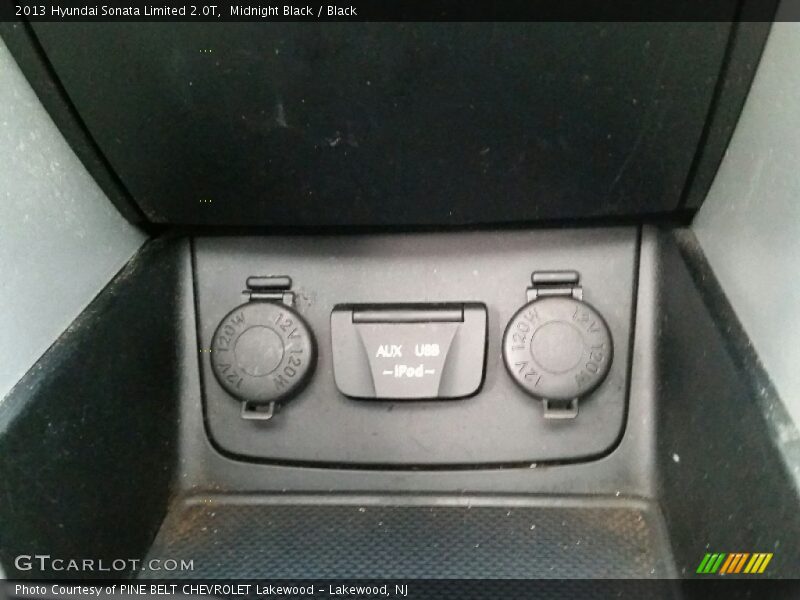 Midnight Black / Black 2013 Hyundai Sonata Limited 2.0T