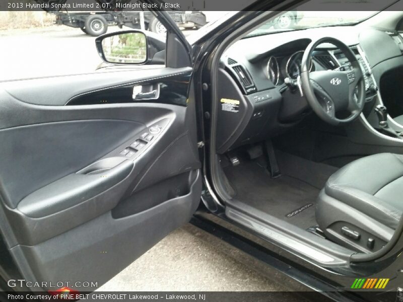 Midnight Black / Black 2013 Hyundai Sonata Limited 2.0T
