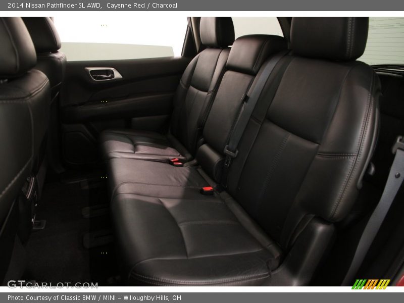 Cayenne Red / Charcoal 2014 Nissan Pathfinder SL AWD