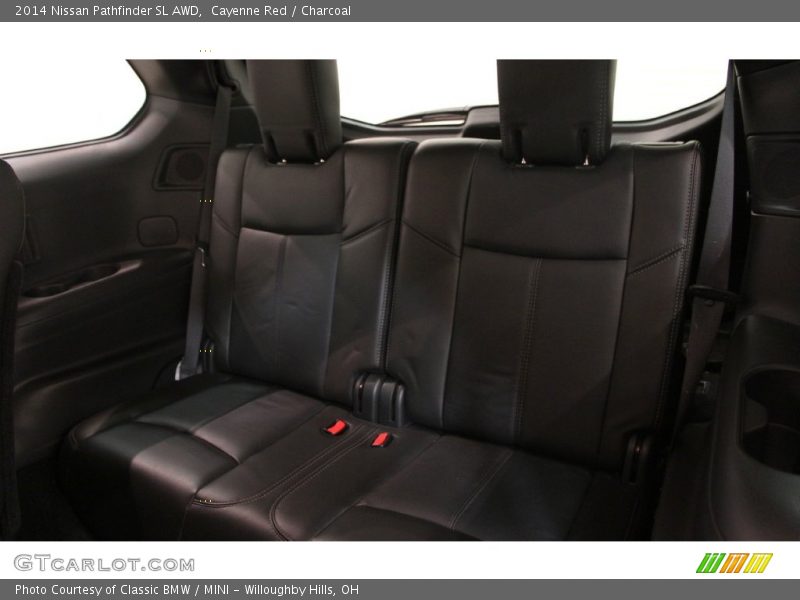 Cayenne Red / Charcoal 2014 Nissan Pathfinder SL AWD