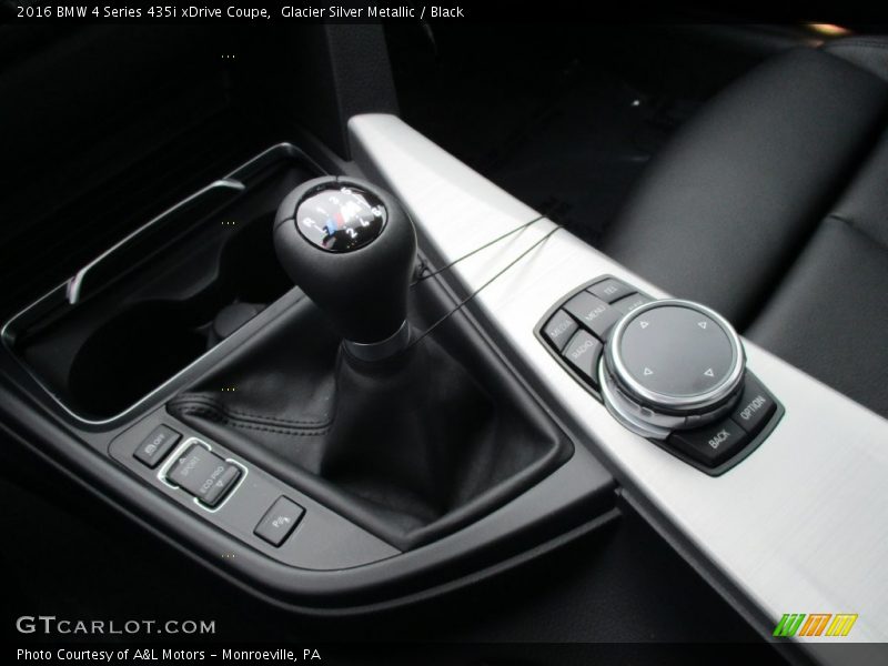 Glacier Silver Metallic / Black 2016 BMW 4 Series 435i xDrive Coupe