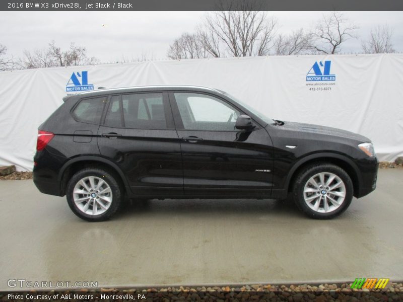 Jet Black / Black 2016 BMW X3 xDrive28i
