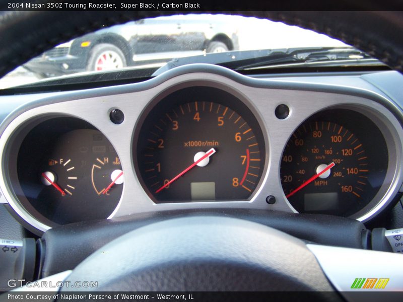 2004 Nissan 350Z Roadster, Black / Black, Gauges - 2004 Nissan 350Z Touring Roadster
