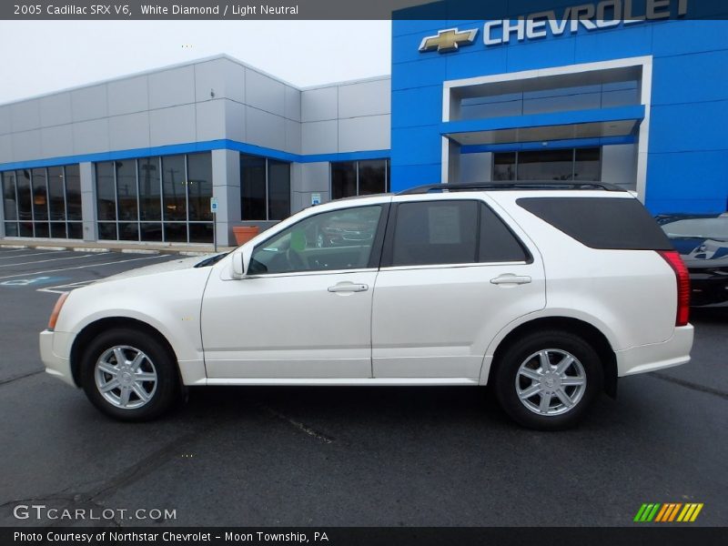 White Diamond / Light Neutral 2005 Cadillac SRX V6