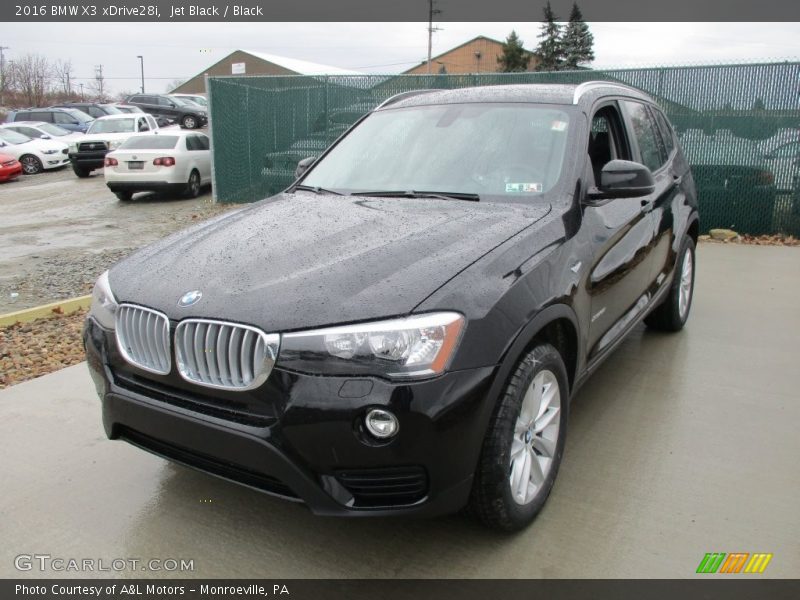 Jet Black / Black 2016 BMW X3 xDrive28i