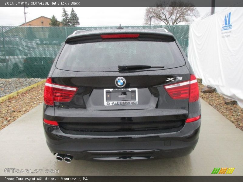Jet Black / Black 2016 BMW X3 xDrive28i