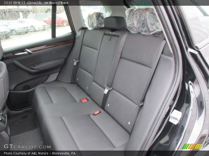 Jet Black / Black 2016 BMW X3 xDrive28i