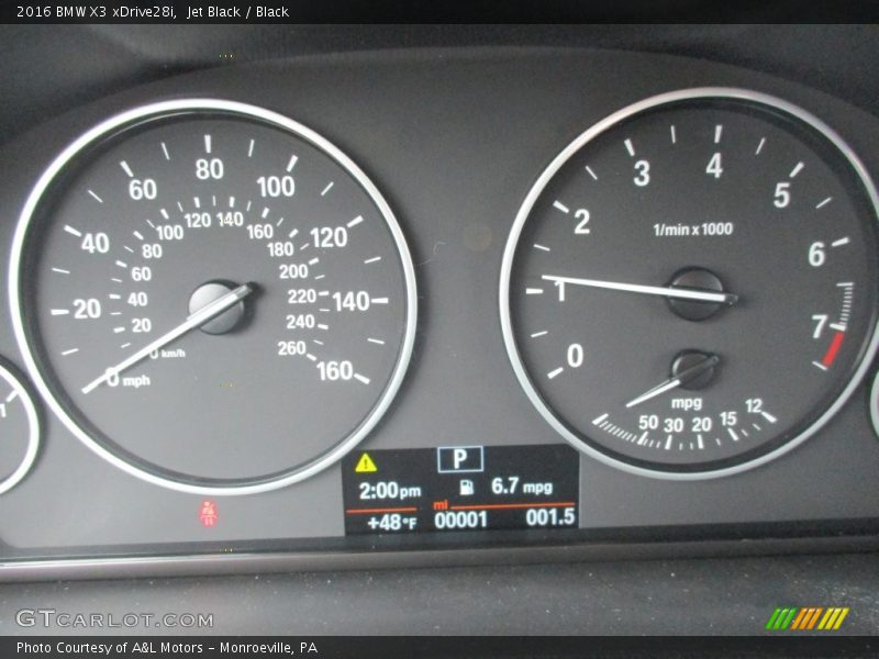 Jet Black / Black 2016 BMW X3 xDrive28i