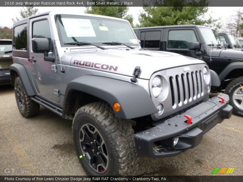 Front 3/4 View of 2016 Wrangler Rubicon Hard Rock 4x4