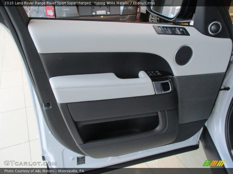 Yulong White Metallic / Ebony/Cirrus 2016 Land Rover Range Rover Sport Supercharged