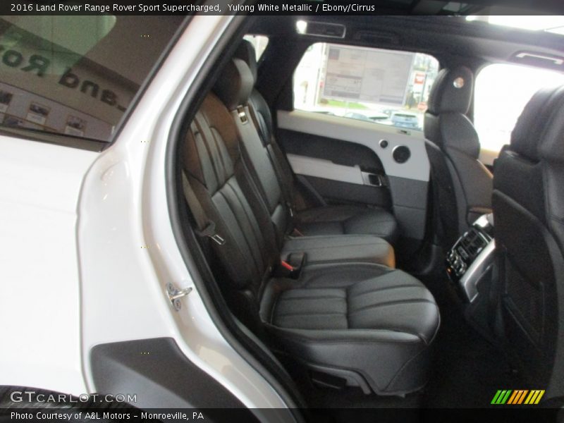 Yulong White Metallic / Ebony/Cirrus 2016 Land Rover Range Rover Sport Supercharged