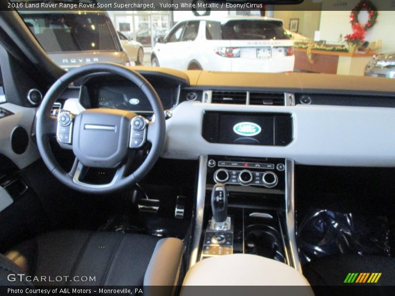 Yulong White Metallic / Ebony/Cirrus 2016 Land Rover Range Rover Sport Supercharged