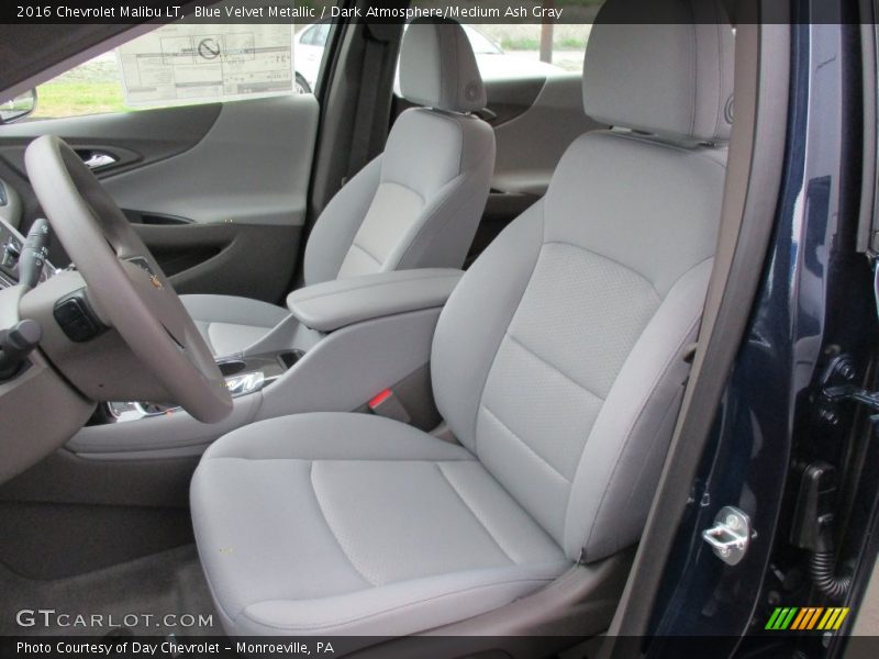 Front Seat of 2016 Malibu LT