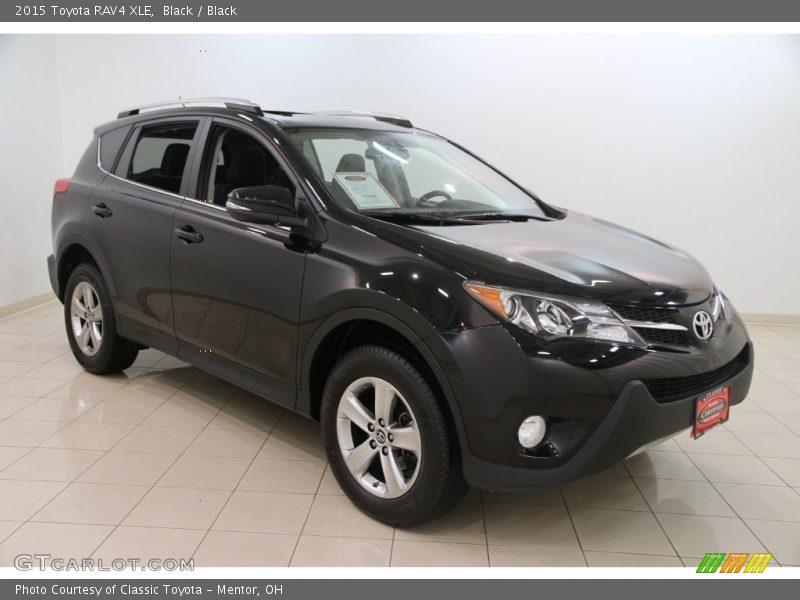 Black / Black 2015 Toyota RAV4 XLE