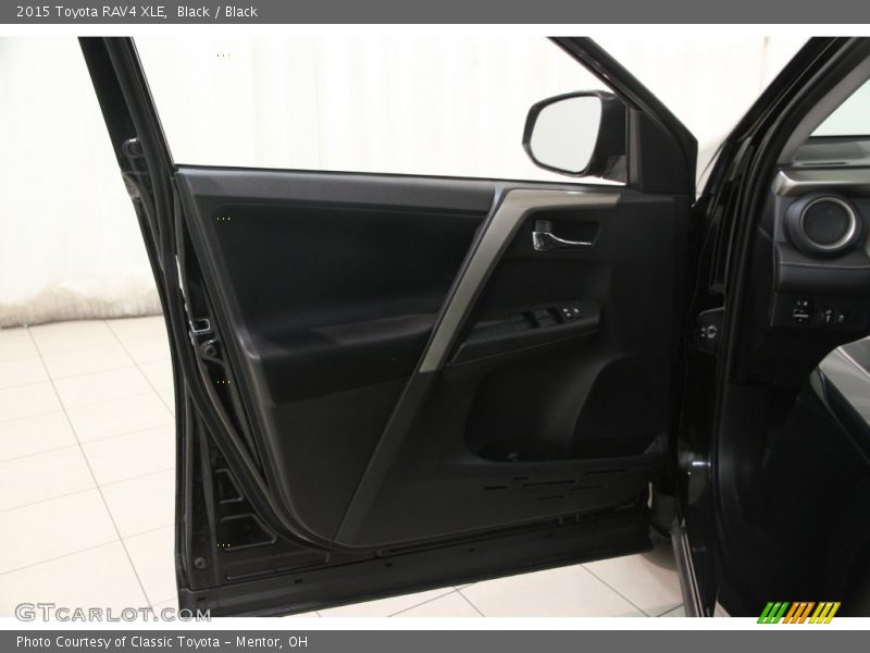 Black / Black 2015 Toyota RAV4 XLE