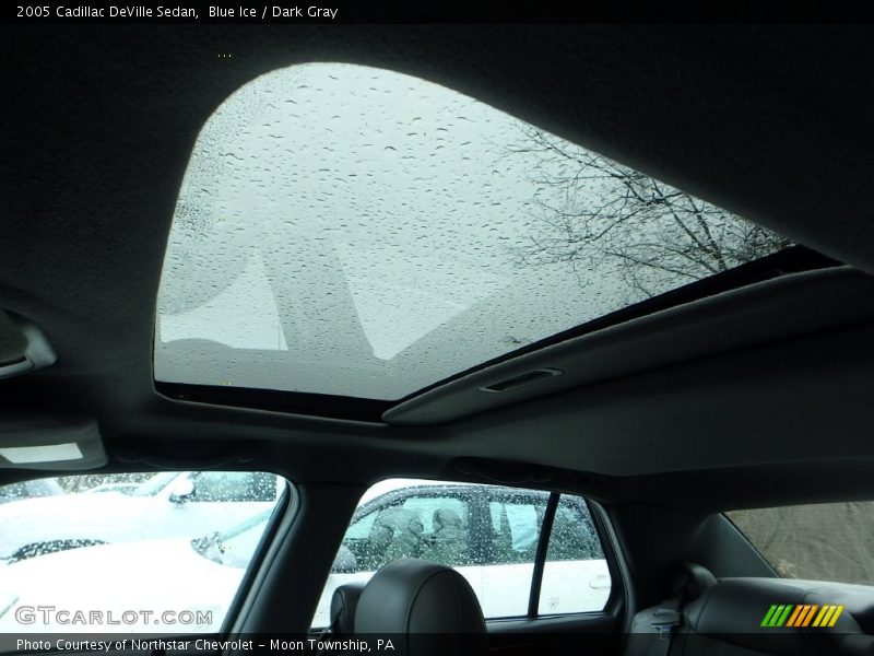 Blue Ice / Dark Gray 2005 Cadillac DeVille Sedan