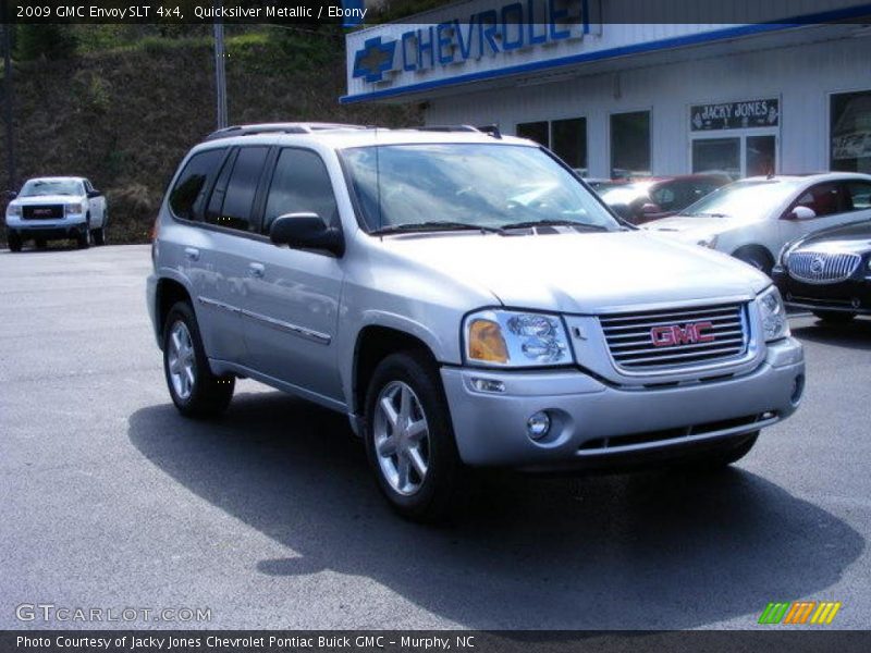 Quicksilver Metallic / Ebony 2009 GMC Envoy SLT 4x4